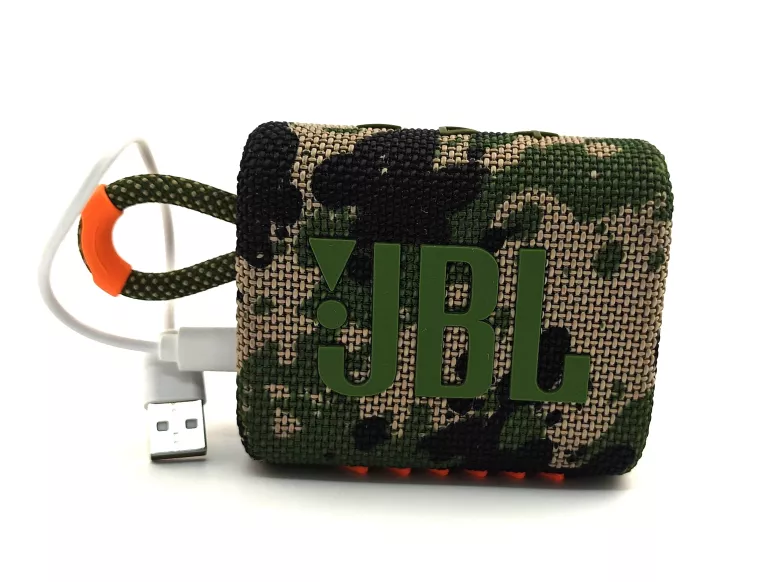 GŁOŚNIK PRZENOŚNY JBL GO 3 WIELOKOLOROWY 4,2 W + KABEL