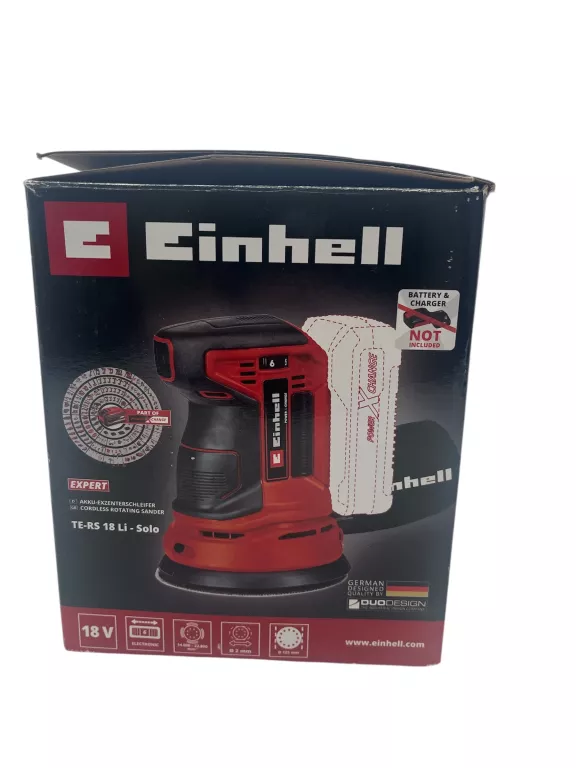 EINHELL SZLIFIERKA MIMOŚRODOWA TE-RS 18 LI
