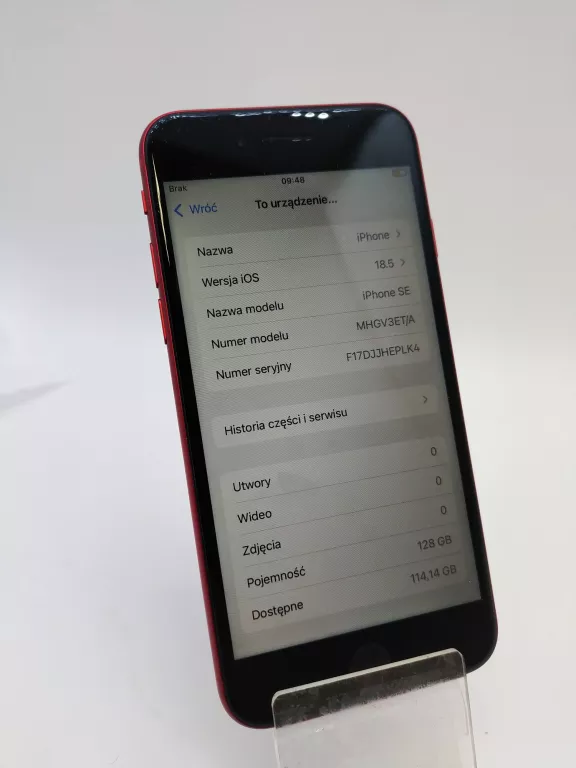 TELEFON IPHONE SE 2020 (81% KOND.BAT) 128GB