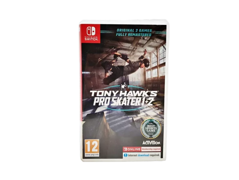 GRA TONY HAWK'S PRO SKATER 1+2 NINTENDO SWITCH