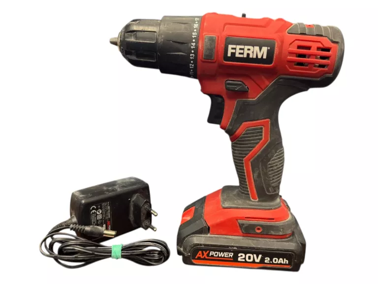WKRĘTARKA FERM ZASILANIE AKUMULATOROWE 20 V CDM1159