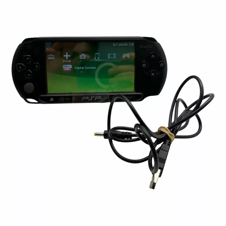 KONSOLA PSP E1004 Z ŁADOWARKĄ