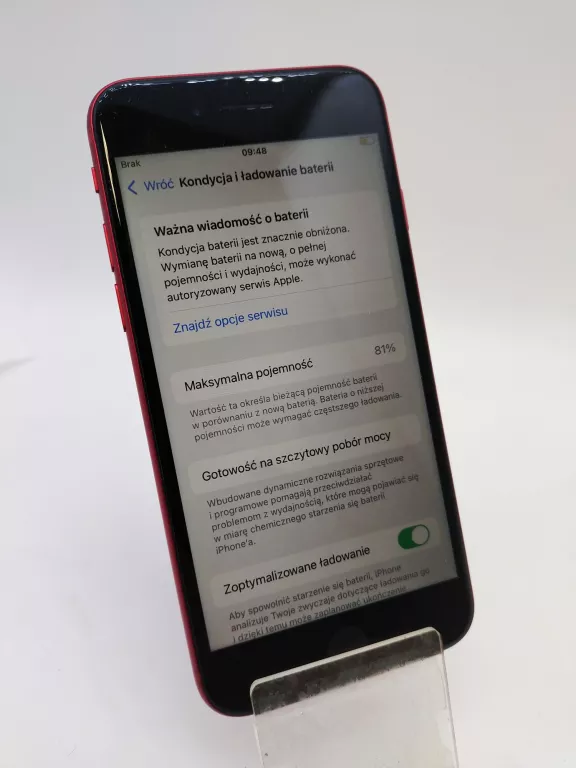 TELEFON IPHONE SE 2020 (81% KOND.BAT) 128GB