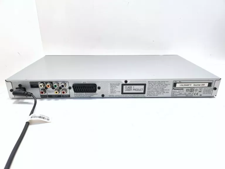 DVD PANASONIC DVD-S42 BEZ PILOTA
