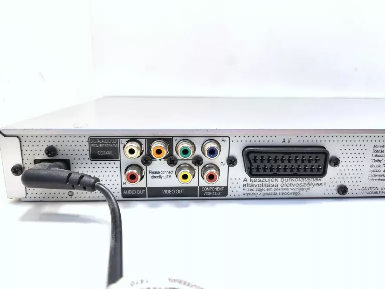 DVD PANASONIC DVD-S42 BEZ PILOTA