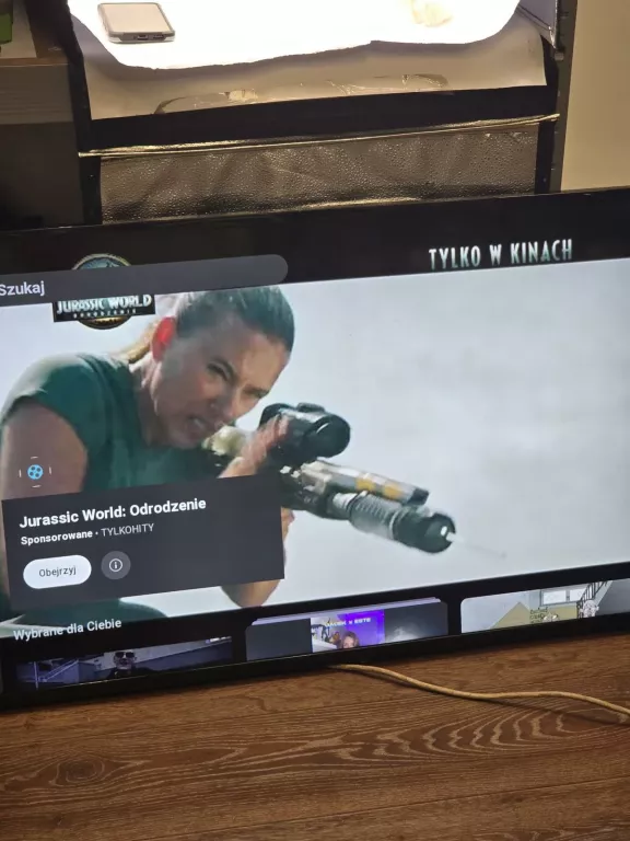 TELEWIZOR 46" SAMSUNG UE46F5500AW + PILOT SMART