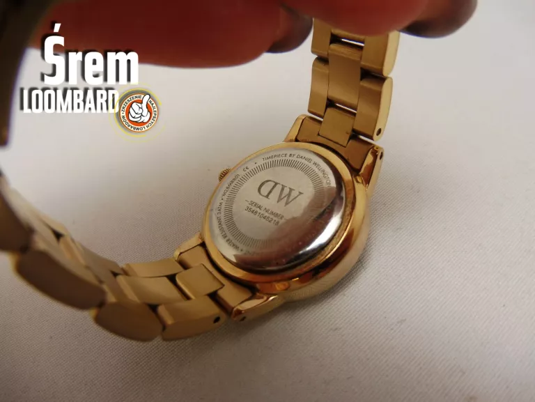 ZEGAREK DANIEL WELLINGTON DW00100214, KOMPLET, BDB STAN!