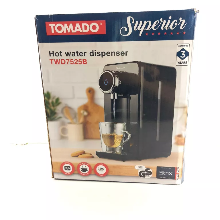 dozownik-wrzatku-goracej-wody-tomado-twd7525b-25l-2600w-ean-gtin-8712876501858