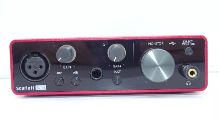 INTERFEJS AUDIO FOCUSRITE SCARLETT SOLO 3RD