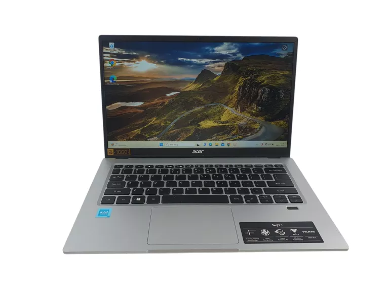 LAPTOP ACER SWIFT 1 SF114-34 14 " INTEL CELERON 4 GB / 128 GB SREBRNY