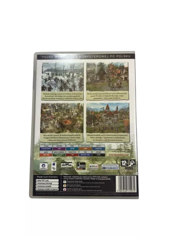 GRA KOMPUTEROWA WERSJA PUDEŁKOWA THE SETTLERS DZIEDZICTWO KRÓLÓW