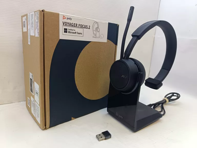SŁUCHAWKI POLY VOYAGER FOCUS 2 KOMPLET