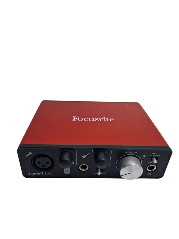 FOCUSRITE SCARLETT SOLO 2ND GEN KARTA DŹWIĘKOWA