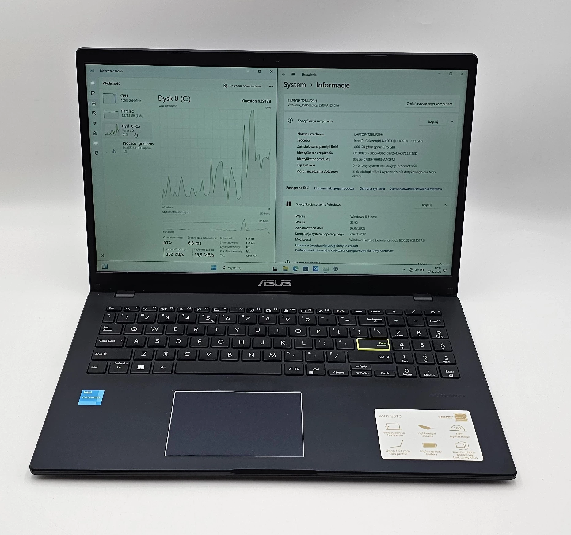 laptop-asus-vivobook-e510-n4500-4gb-128gb-emmc-win11h-komplet-ean-gtin-4711387362303