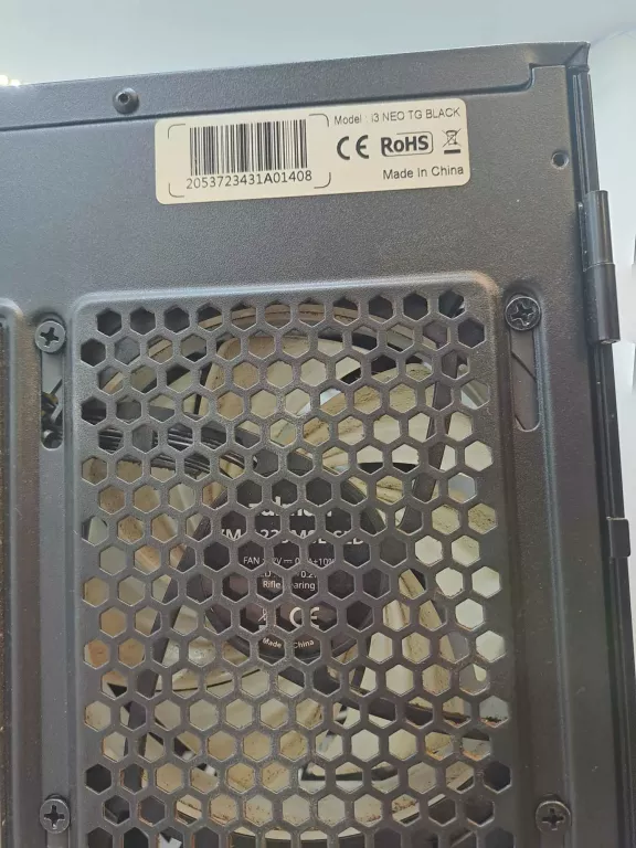 KOMPUTER STACJONARNY ZALMAN I3 NEO TG BLACK KOMPLET