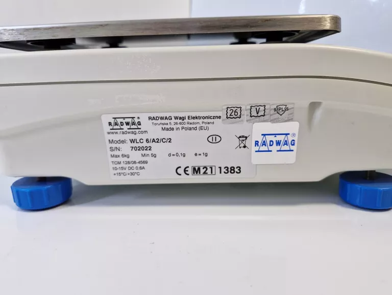 WAGA PRECYZYJNA WLC 6/A2/C/2 RADWAG 6KG