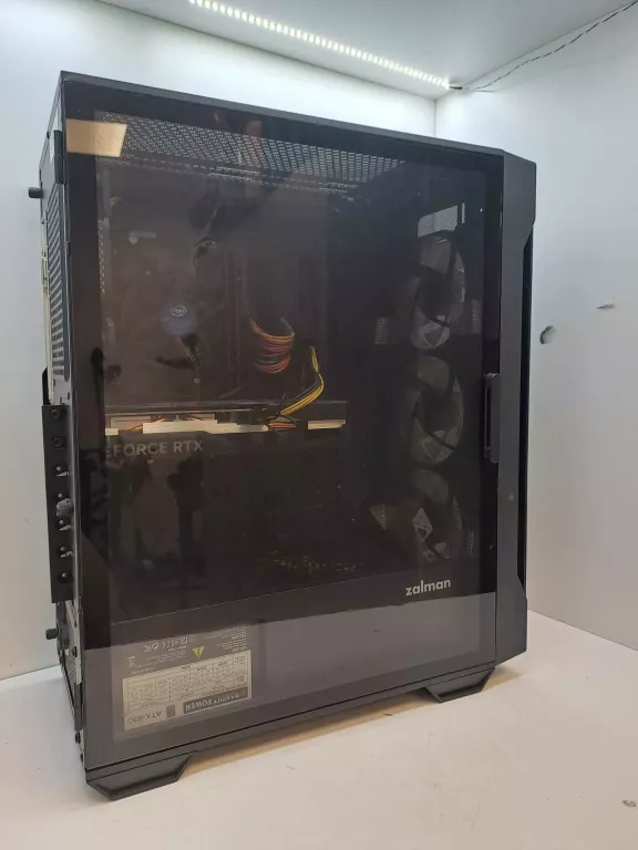 KOMPUTER STACJONARNY ZALMAN I3 NEO TG BLACK KOMPLET