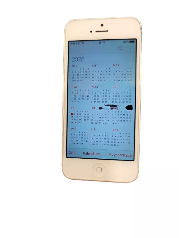 SMARTFON APPLE IPHONE 5 16 GB BIAŁY/OKAZJA!