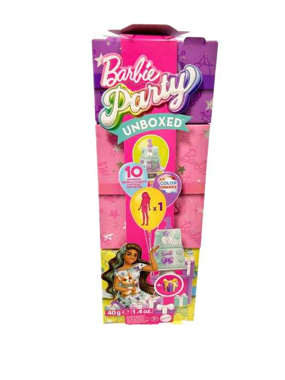 MATTEL LALKA BARBIE PARTY REVEAL