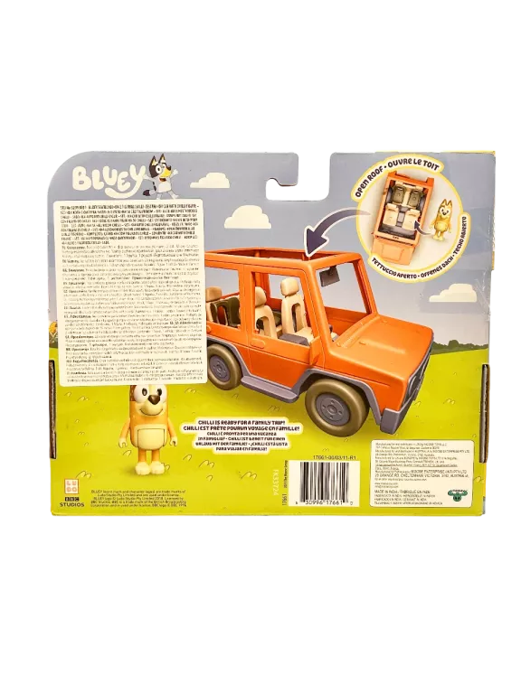 POJAZD MOOSE TOYS BLUEY HEELER FAMILY ROAD TRIP 4WD VEHICLE