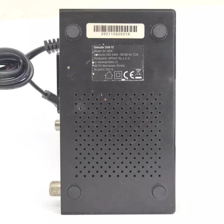 DEKODER TECHBITE EV-1424 DVB-T2 + PILOT