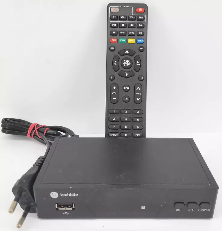 DEKODER TECHBITE EV-1424 DVB-T2 + PILOT