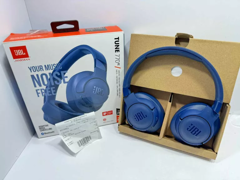 SŁUCHAWKI BEZPRZEWODOWE NAUSZNE JBL TUNE 770NC GWARANCJA