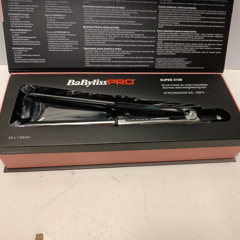 PROSTOWNICA BABYLISS PRO ELIPSIS 3100