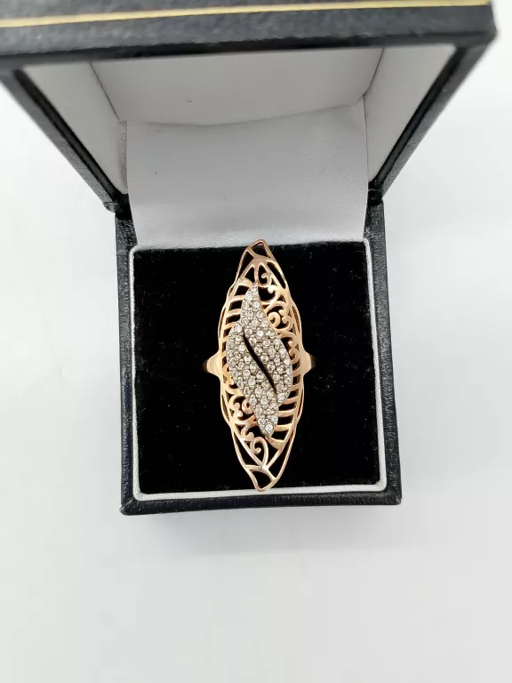 WYRÓB JUBILERSKI UŻYWANY ZŁOTY PIERŚCIONEK 3,05 585