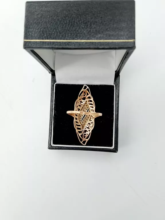 WYRÓB JUBILERSKI UŻYWANY ZŁOTY PIERŚCIONEK 3,05 585