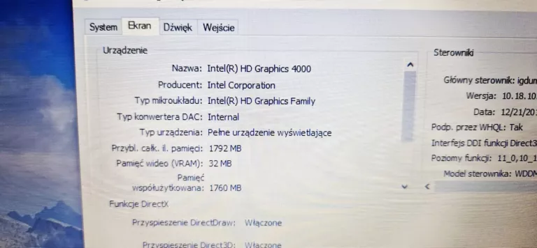 LAPTOP ACER ASPIRE E1-570 4GB RAM 500GB ROM I3-3217U