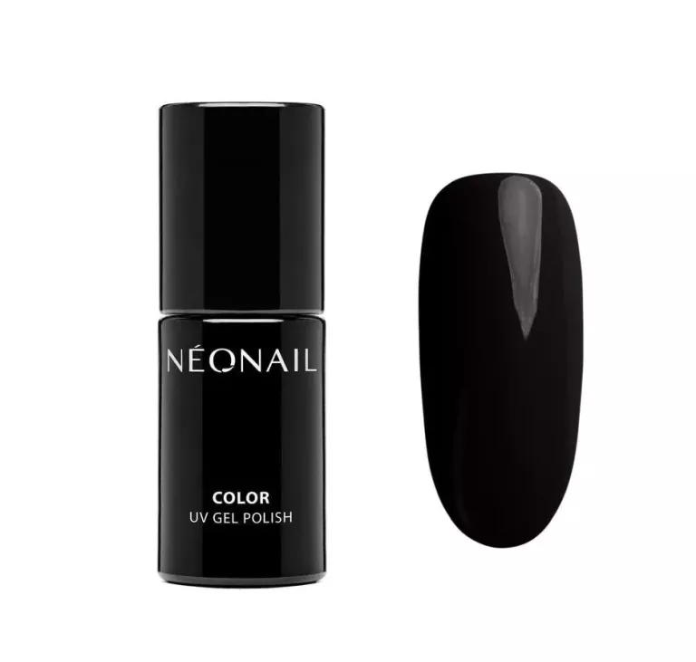 LAKIER HYBRYDOWY LAKIER KOLOROWY NEONAIL PURE BLACK 7,2 ML