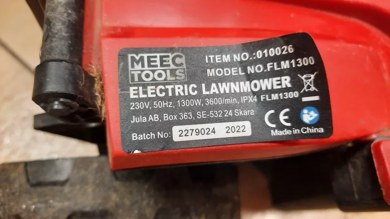 KOSIARKA ELEKTRYCZNA MEEC TOOLS FLM1300 / 1300W / 3600/MIN / 33CM / *OKAZJ