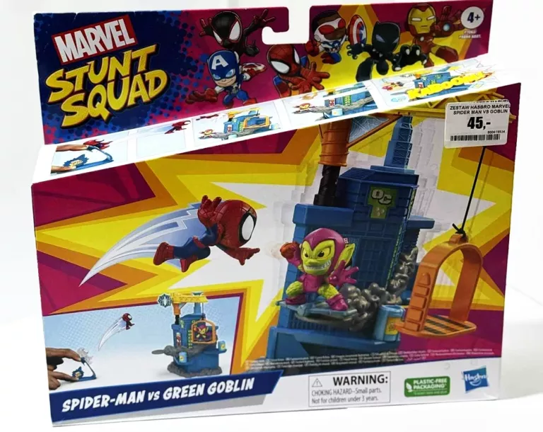 ZESTAW HASBRO MARVEL SPIDER MAN VS GOBLIN