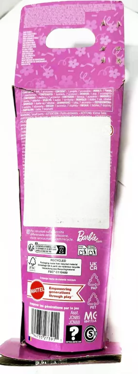 LALKA BARBIE POP REVEAL SHAKE ZWIERZACZKOWA IMPREZA