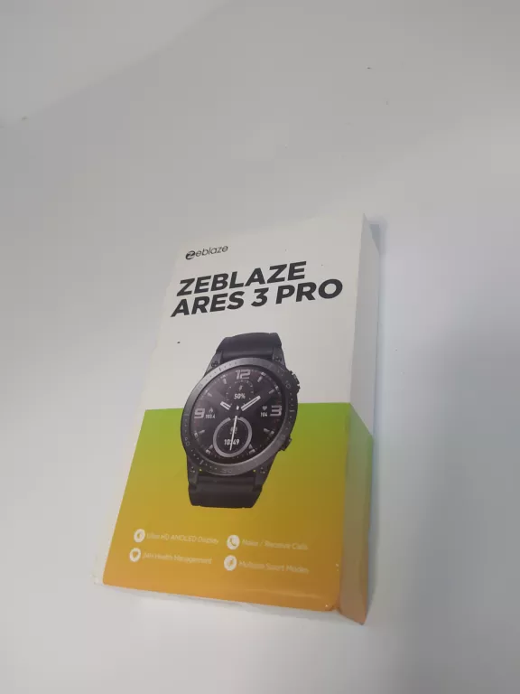 SMARTWATCH ZEBLAZE ARES 3 PRO CZARNY