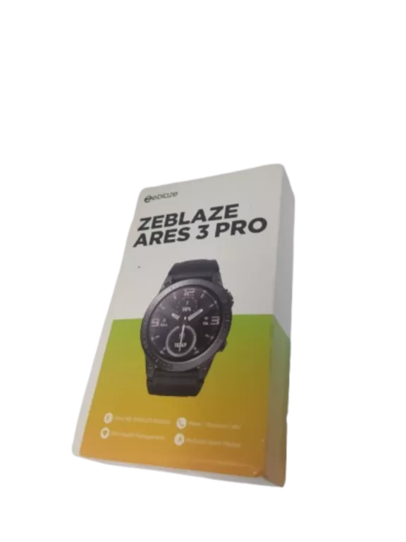 SMARTWATCH ZEBLAZE ARES 3 PRO CZARNY