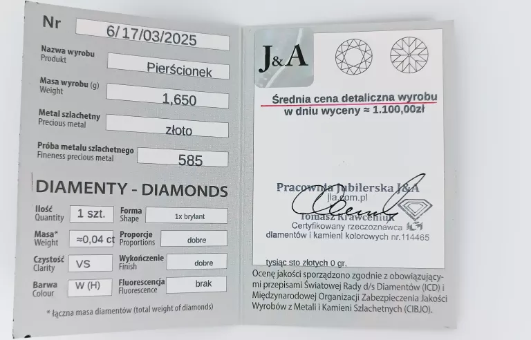 zloty-pierscionek-z-brylantem-r-16-certyfikat-rozmiarsrednica-wew-mm-372-16