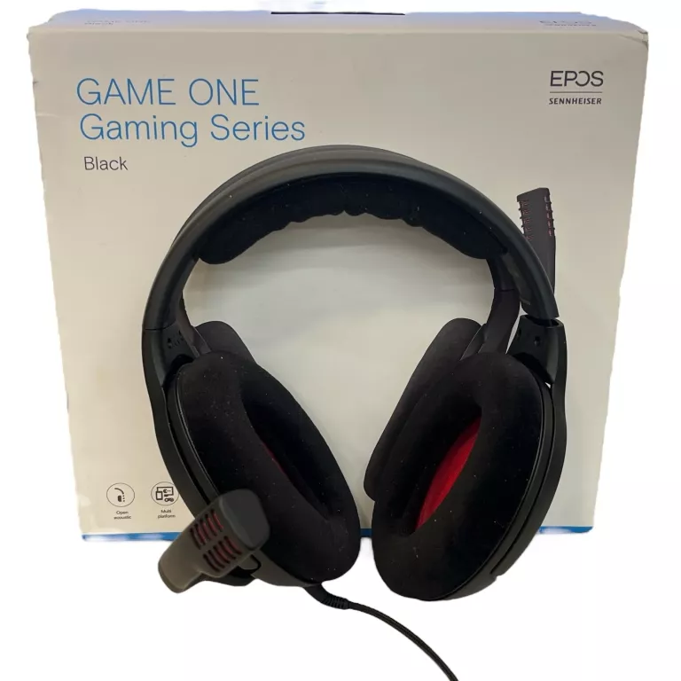 SŁUCHAWKI PRZEWODOWE EPOS GAME ONE CZARNE