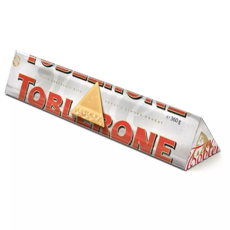 CZEKOLADA BIAŁA TOBLERONE 360 G SZWAJCARSKA CZEKOLADA Z MIGDAŁEM