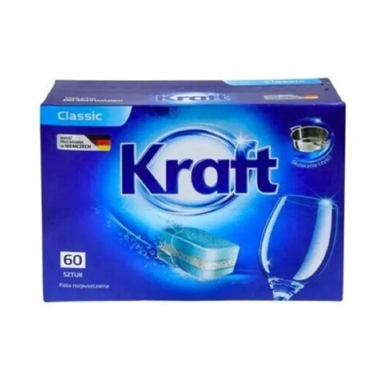 TABLETKI DO ZMYWARKI KRAFT CLASSIC 60SZT
