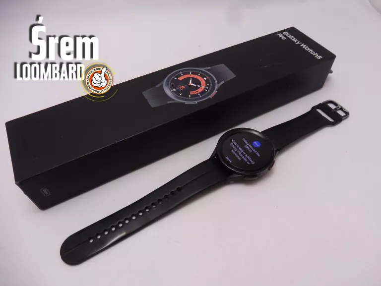 SMARTWATCH SAMSUNG GALAXY WATCH 5 PRO (R-920), KOMPLET, STAN DB!