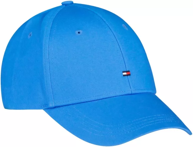 CZAPKA Z DASZKIEM TOMMY HILFIGER CLASSIC FLAG CAP NIEBIESKA