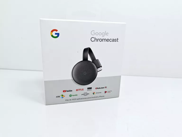 GOOGLE CHROMECAST PRZYSTAWKA SMART TV FULL HD HDMI