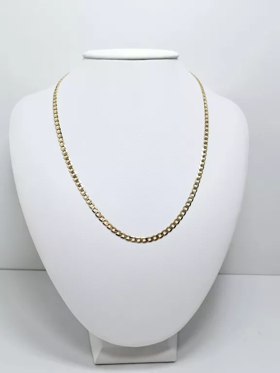 ZŁOTY ŁAŃCUSZEK PANCERKA 585 9,77G DŁ:50CM