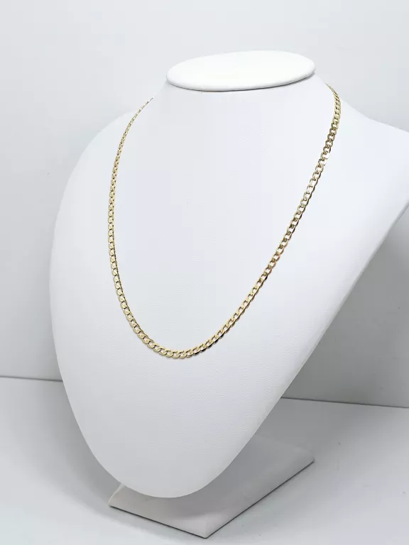 ZŁOTY ŁAŃCUSZEK PANCERKA 585 9,77G DŁ:50CM