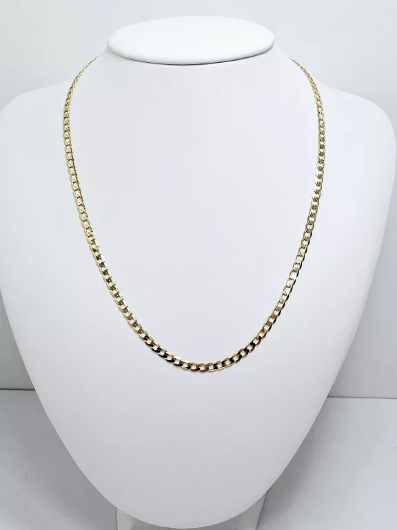 ZŁOTY ŁAŃCUSZEK PANCERKA 585 9,77G DŁ:50CM