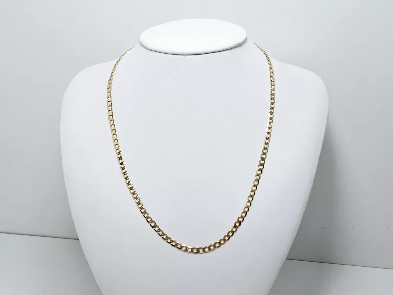 ZŁOTY ŁAŃCUSZEK PANCERKA 585 9,77G DŁ:50CM