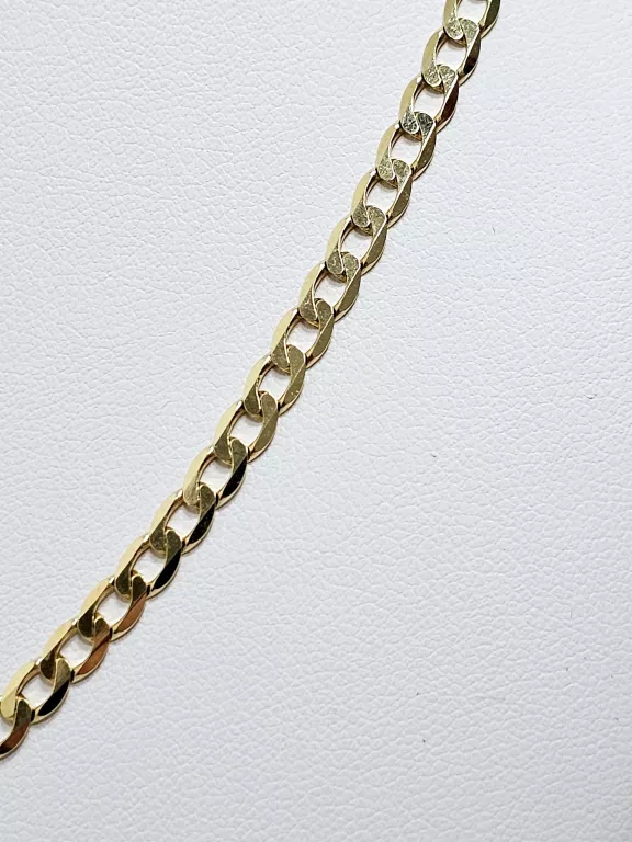 ZŁOTY ŁAŃCUSZEK PANCERKA 585 9,77G DŁ:50CM