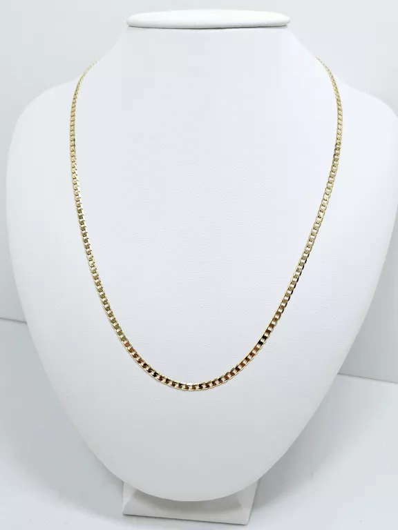 ZŁOTY ŁAŃCUSZEK PANCERKA 7,10G 585 DŁ:54CM